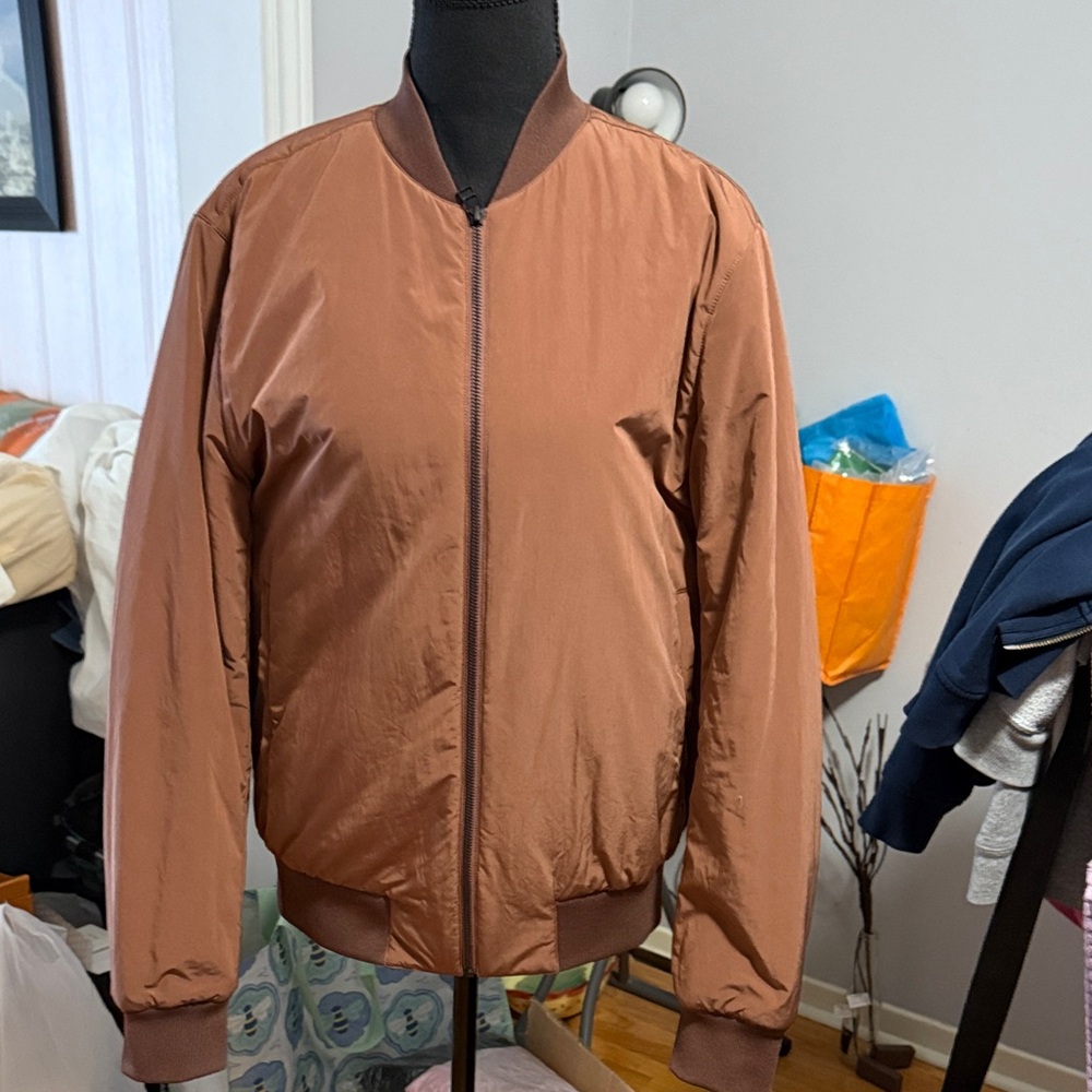 Authentic COS Copper Bomber Jacket
